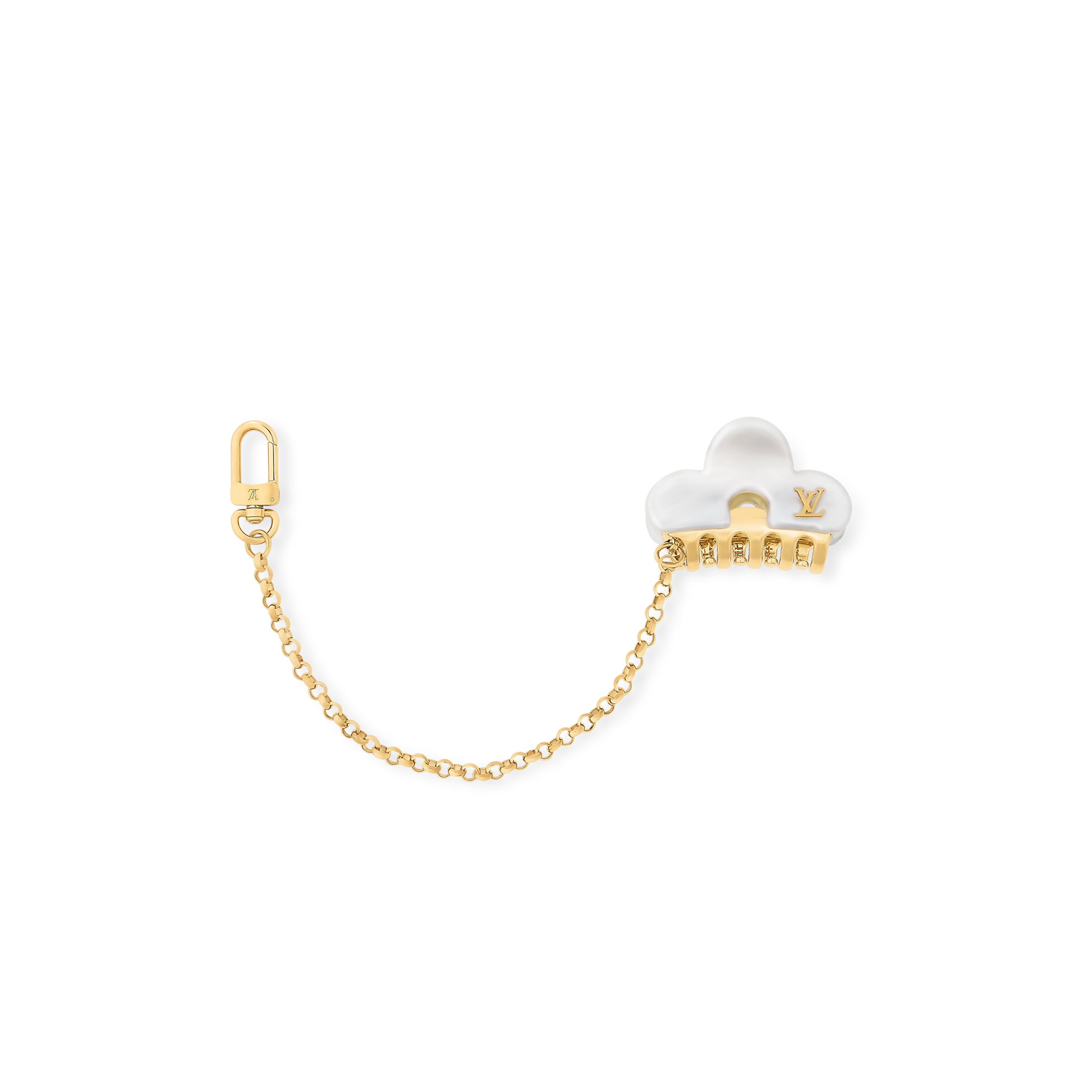 LOUIS VUITTON LV HAIR CLIP HANDBAG CHARM M02868